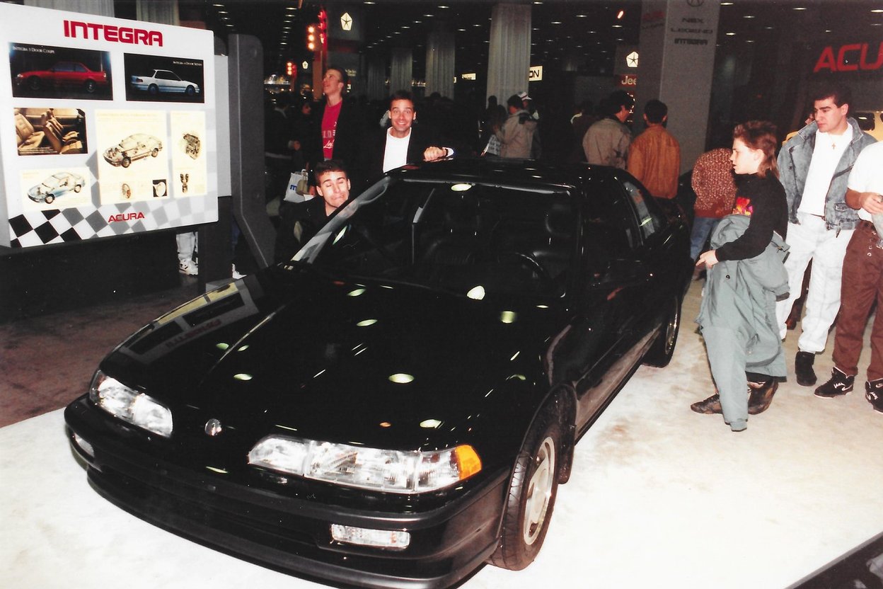 Cars on display at the Chicago Auto Show at McCormick Place